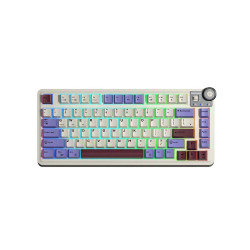 Bàn phím cơ Aula 3 MODE AU75 Tím+Be+Đỏ Star Vector Switch