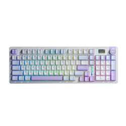 Bàn phím cơ Aula 3 MODE S98 PRO Xanh dương + trắng + tím Nimbus V3 switch