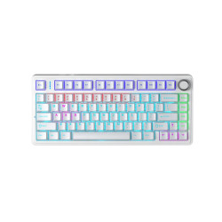 Bàn phím cơ Aula F75 Trắng Red Switch