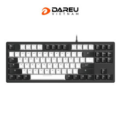 Bàn phím cơ Dareu EK87 V2 White Black PBT Dream Switch