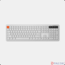 Bàn phím không dây HyperWork SilentKey HPW-TS01-WHT Trắng