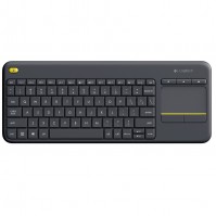 Bàn phím không dây Logitech K400 Plus Touch (Đen)