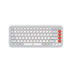 Bàn phím không dây Logitech POP Icon Keys (Bluetooth/Wireless/ Trắng)