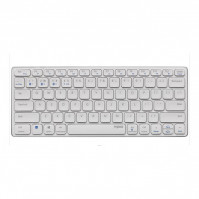 Bàn phím không dây Rapoo E9050G (Bluetooth/Wireless/ Pin sạc/ Trắng)