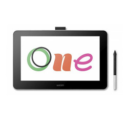 Bảng vẽ điện tử Wacom One pen/ touch display USB-C DTH134W0C