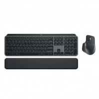 Bộ bàn phím chuột không dây Logitech MX Key S Combo (Bluetooth/Wireless/ Pin sạc/ Đen)