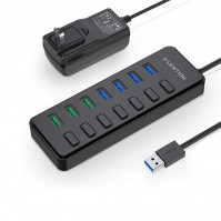 Bộ chia USB 1 ra 7 Lention H92 (USB 3.0)