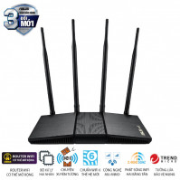 Bộ phát wifi 6 Asus RT-AX1800HP MU-MIMO (Chuẩn AX/ AX1800Mbps/ 4 Ăng-ten ngoài/ Wifi Mesh/ 35 User)