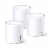 Bộ phát wifi 6 TP-Link Deco X20 3-Pack (Chuẩn AX/ AX1800Mbps/ 2 Ăng-ten ngầm/ Wifi Mesh/ Dưới 100 User)