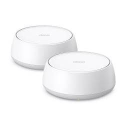 Bộ phát wifi 7 TP-Link Deco BE25 2-Pack (Chuẩn BE/ 5000Mbps/ 4 Ăng-ten ngầm/ Wifi Mesh/ Dưới 150 User)