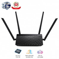 Bộ phát wifi Asus RT-AC750L (Chuẩn AC/ AC750Mbps/ 4 Ăng-ten ngoài/ 25 User)