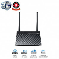 Bộ phát wifi Asus RT-N12+ (Chuẩn N/ 300Mbps/ 2 Ăng-ten ngoài/ 25 User)