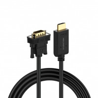 Cáp chuyển Lention HV-1M HDMI sang VGA dài 1m