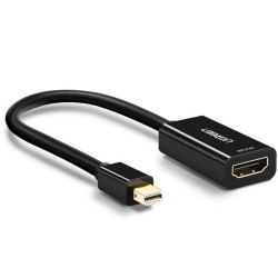 Cáp chuyển Ugreen 40360 Mini Displayport sang HDMI âm dài 20cm hỗ trợ 4k