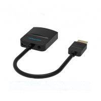Cáp chuyển Vention ACFBB/ACFWB HDMI sang VGA (15cm)