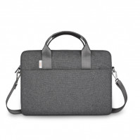 Cặp laptop WIWU MINIMALIST LAPTOP BAG 15.6 inch màu xám