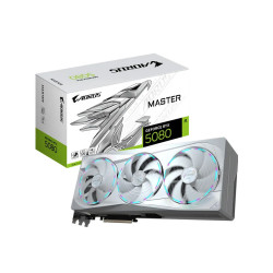 Card đồ họa Gigabyte AORUS GeForce RTX 5080 MASTER ICE 16G (GDDR7/ 256 bit)