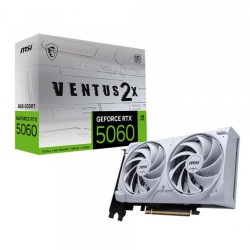 Card đồ họa MSI GeForce RTX 5060 8G VENTUS 2X OC WHITE (GDDR7/ 128 bit)