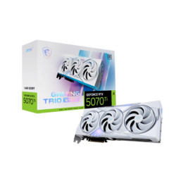 Card đồ họa MSI GeForce RTX 5070 Ti 16G GAMING TRIO OC WHITE (GDDR7/ 256 bit)
