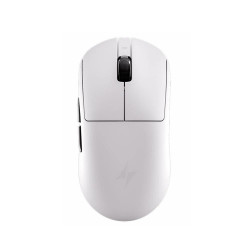 Chuột Gaming không dây ATK A9 Pro Max Tri-mode White (Bluetooth/Wireless/ Pin sạc)