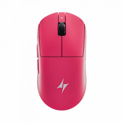Chuột Gaming không dây ATK A9 Pro Tri-mode Pink (Bluetooth/Wireless/ Pin sạc)