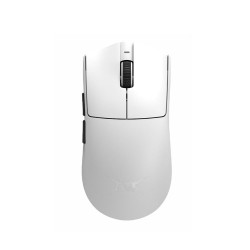Chuột Gaming không dây ATK X1 Tri-mode White (Bluetooth/Wireless/ Pin sạc)
