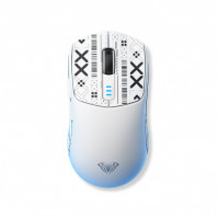 Chuột Gaming không dây Aula SC580 Trắng (Bluetooth/Wireless/ Pin sạc)