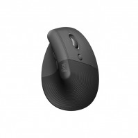 Chuột không dây công thái học Logitech Lift Vertical Ergonomic (Bluetooth/Wireless/ Đen)