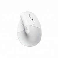 Chuột không dây công thái học Logitech Lift Vertical Ergonomic (Bluetooth/Wireless/ Trắng)