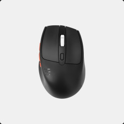 Chuột không dây HyperWork Silent MS01 Đen