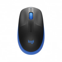 Chuột không dây Logitech M190 (Đen viền xanh)
