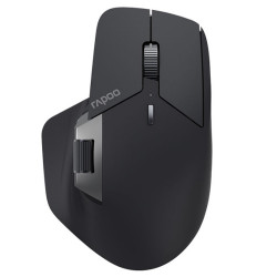 Chuột không dây Rapoo MT760M - Đen (Bluetooth/Wireless/ 4000 DPI/ Pin sạc)