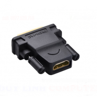 Cổng chuyển Ugreen 20124 DVI (24+1) sang HDMI(đầu cái)