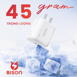 Củ sạc Bison Type C PD 20W BCH540
