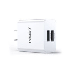 Củ sạc Pisen 2 cổng USB 15.5W MF-A03CN