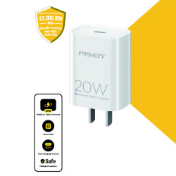 Củ sạc Pisen type C 20W TS-C135A