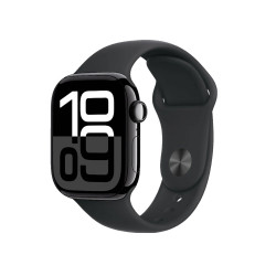 Đồng hồ thông minh Apple Watch Series 10 MWY33SA/A (46mm/ Cellular, GPS, Bluetooth 5.3/ Viền Nhôm/ Dây Sport Band/ Black/ S/M)