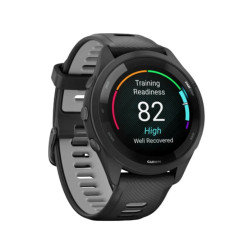Đồng hồ thông minh Garmin Forerunner 265S (32.5mm/ Bluetooth, ANT+, Wi-Fi/ Vỏ Polyme/ Dây Silicon/ Đen)