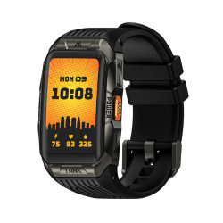 Đồng hồ thông minh Kospet TANK X2 ULTRA (41mm/ GPS/BLUETOOTH/ Vỏ Thép/ Dây Silicon/ Đen)