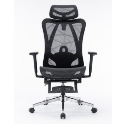 Ghế công thái học E-Dra EEC225 Black