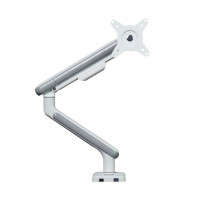 Giá treo màn hình HyperWork A1C w (1 màn hình/ 22inch - 32inch/ Trắng/ Gắn bàn)