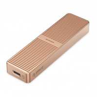 Hộp đựng ổ cứng Orico M222C3-G2-BP M2 NVME Type-C tốc độ 10Gbps Màu vàng đồng