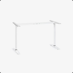Khung bàn văn phòng HyperWork Core Desk HPW-DK01-WHT Trắng (Chưa bao gồm mặt bàn)
