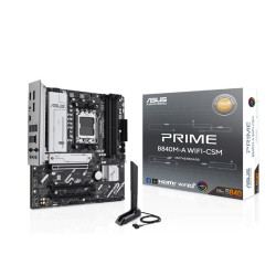 Mainboard Asus Prime B840M-A WIFI-CSM (AMD B840/ Socket AM5/ M-ATX/ 4 khe ram/ DDR5/ 2.5 Gigabit LAN)