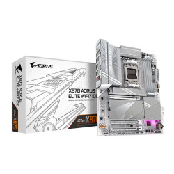 Mainboard Gigabyte X870 AORUS ELITE WIFI7 ICE DDR5 (AMD X870/ Socket AM5/ ATX/ 4 khe ram/ DDR5/ 2.5 Gigabit LAN)