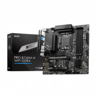 Mainboard MSI PRO B760M-A WIFI DDR4 (Intel B760/ Socket 1700/ M-ATX/ 4 khe ram/ DDR4/ 2.5 Gigabit LAN)