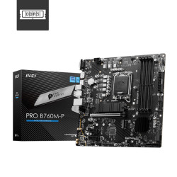 Mainboard MSI PRO B760M-P DDR5 (Intel B760/ Socket 1700/ M-ATX/ 4 khe ram)