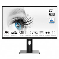 Màn hình đồ họa MSI PRO MP273QP (27.0Inch/ 2K (2560x1440)/ 4ms/ 75HZ/ 250cd/m2/ IPS/ Loa)