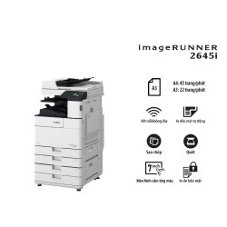 Máy photocopy Canon IR 2645I + Mực + Chân kê (A3/A4/ In/ Copy/ Scan/ Đảo mặt/ ADF/ USB/ LAN/ WIFI)