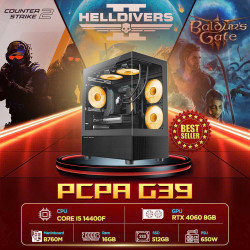 Máy tính PCPA G39 (i5 14400F/ 16GB/ 512GB SSD/RTX 4060 8Gb/650W)
